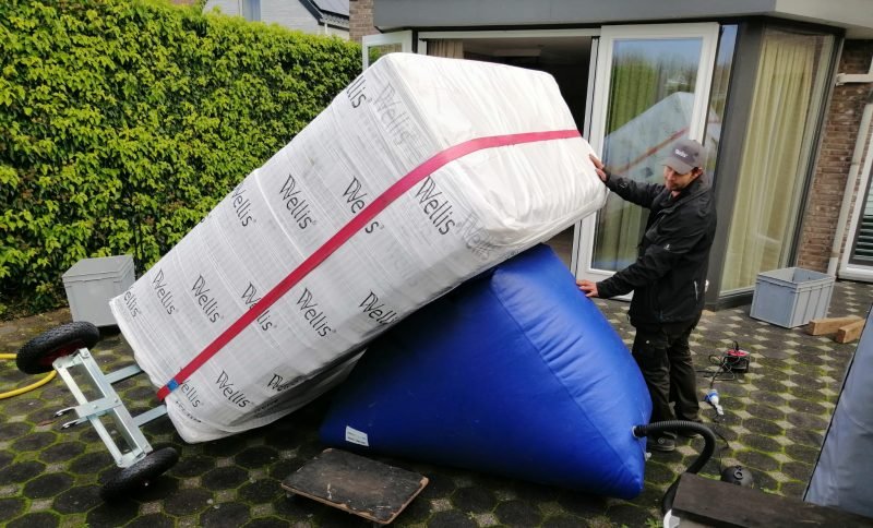jacuzzi plaatsen in tuin