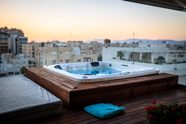 kleine jacuzzi voor op balkon