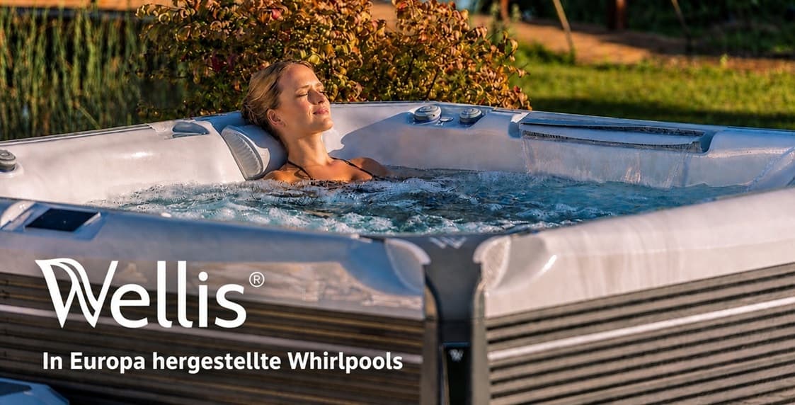 In Europa hergestellte Whirlpools von Wellis