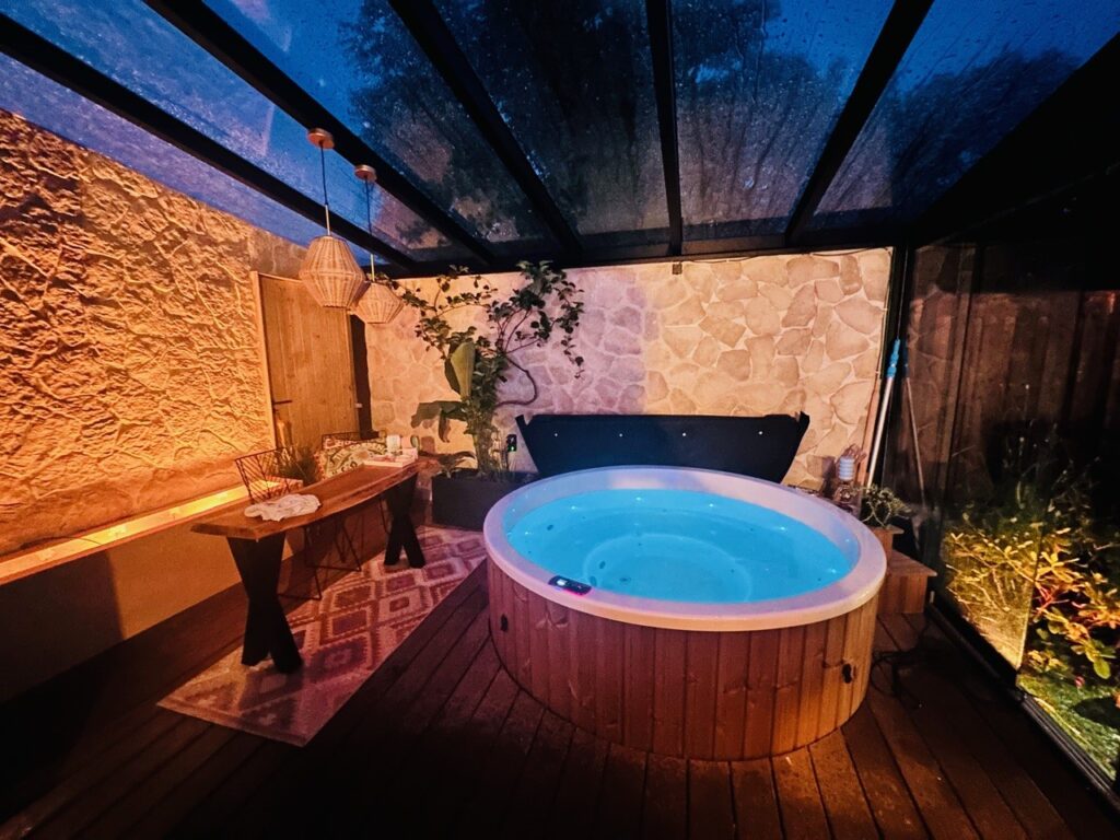 Hottub van Spabad Limburg